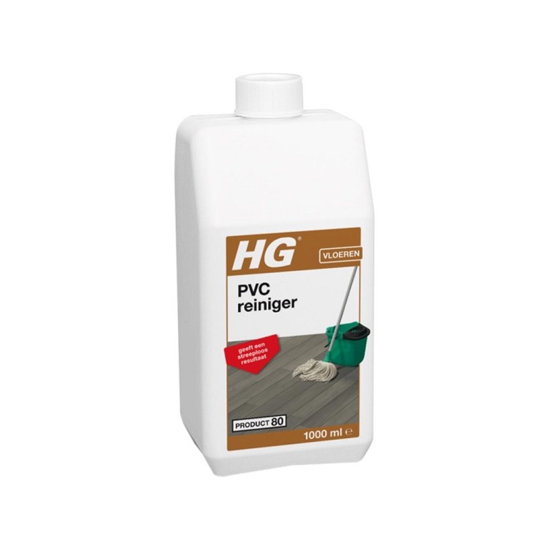 HG Nettoyant PVC Le nettoyant PVC pour un résultat sans traces 1 litre