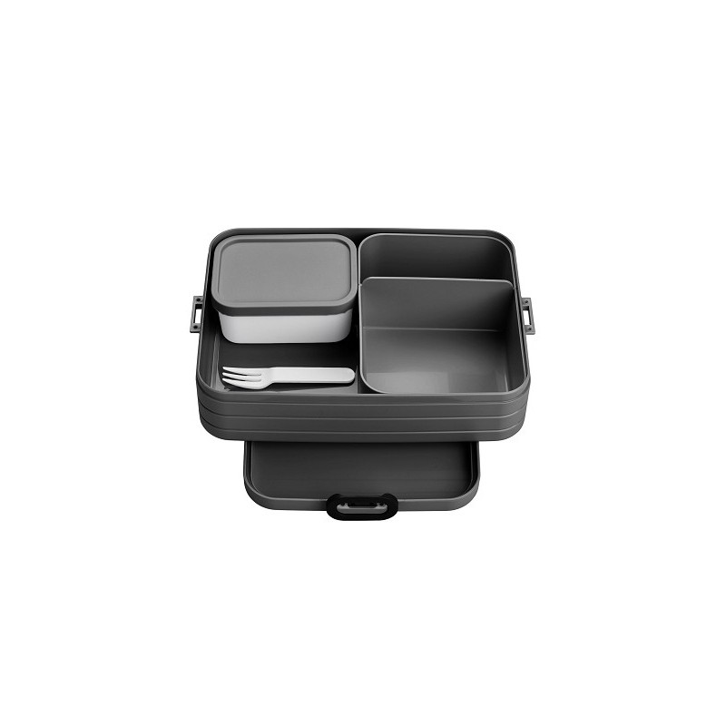 Mepal bento lunchbox take a break large nordic black