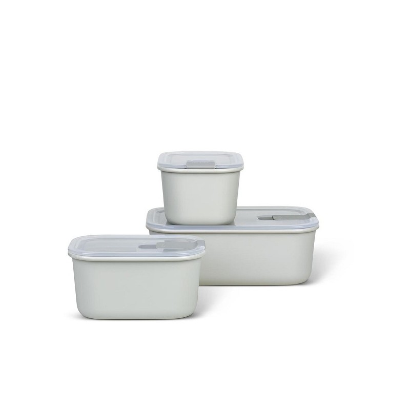 Mepal set boîte de produits frais Easyclip 3 pièces (2x450 + 1000) blanc nordique