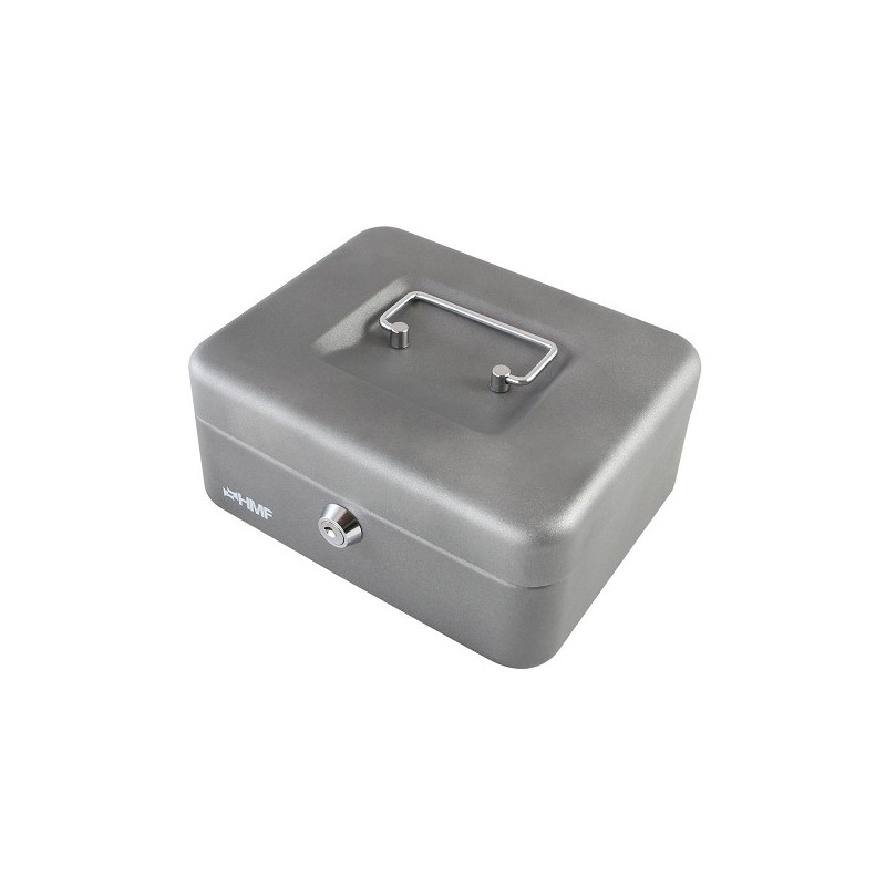 Geldkassette 20x16x9,5cm zilver