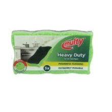 Multy Heavy Duty schuursponsen groen 3-pack