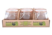 Esschert Design Plateau pour bocaux de conservation, lot de 6 pièces L
