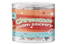 Grafix Kerst Foam Stickers in emmertje