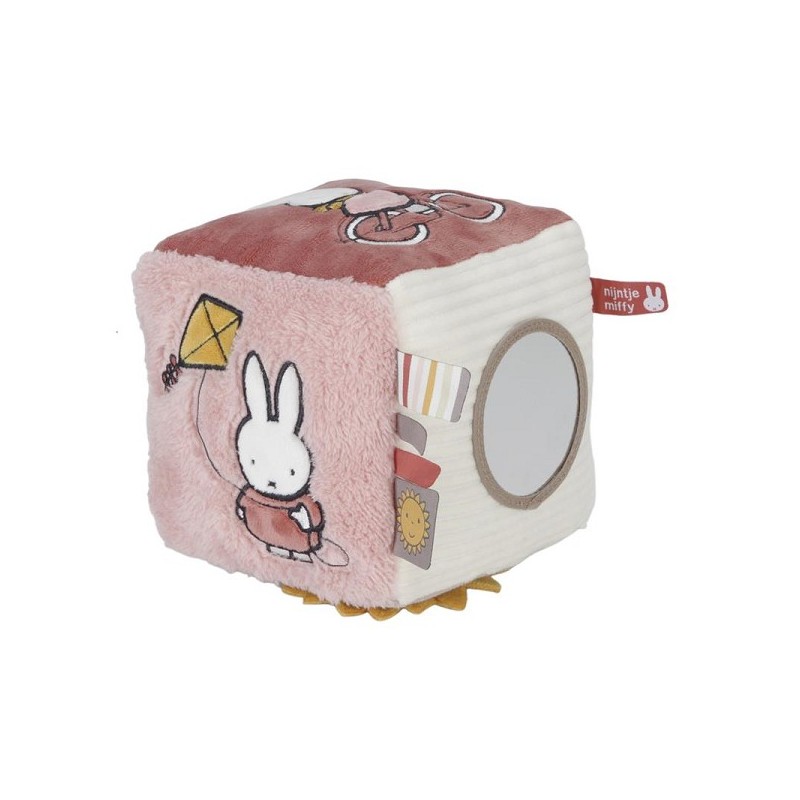 Tiamo Miffy Cube Fluffy rose