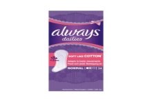 Always Dailys Protège-slips 34pcs Normal