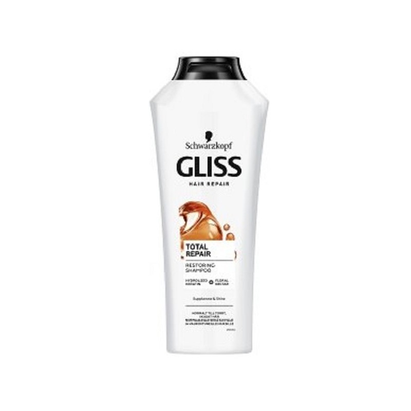 Gliss Shampoing Réparateur Total 400 ml