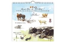 Rien Poortvliet Vive la ferme Calendrier d'anniversaire A4 30x21cm