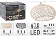 Éclairage LED 10 lampes 2ass