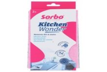 Sorbo Torchon miracle en microfibre 32x38cm lot de 2 pièces