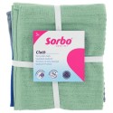 Sorbo Badstof vaatdoeken 35x35cm set a 3 stuks