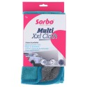 Sorbo Chiffon de brillance et de nettoyage en microfibre XXL 30x65cm