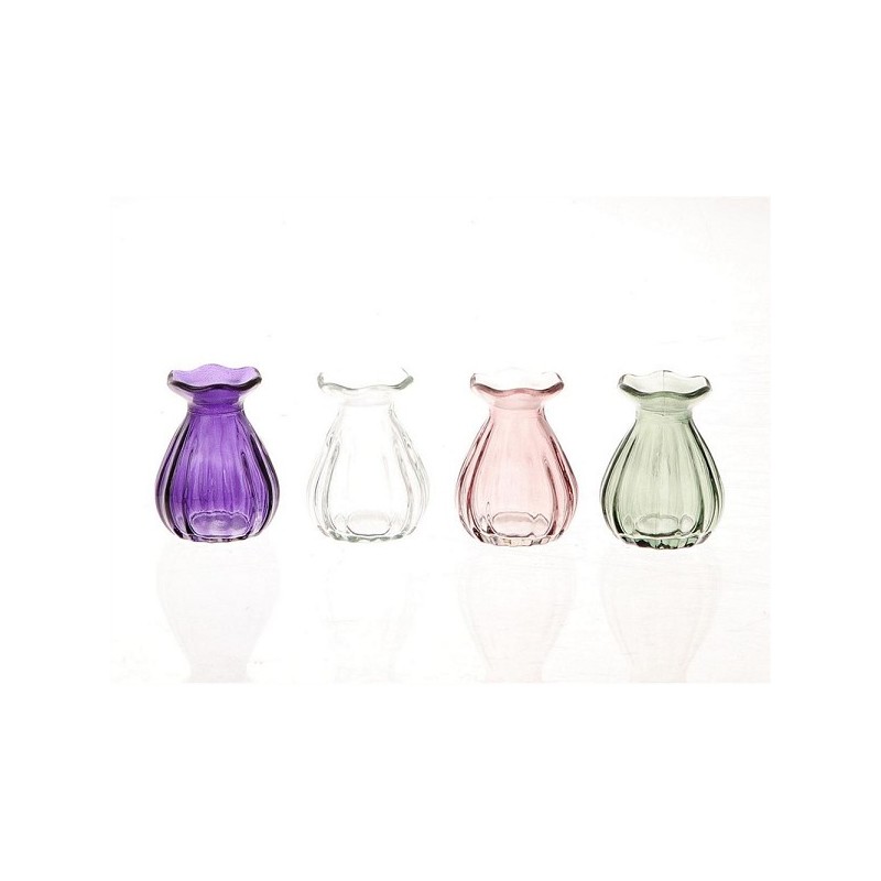HBX natural living Vase Indora Ø6,5xh8,5cm disponible en 4 couleurs différentes