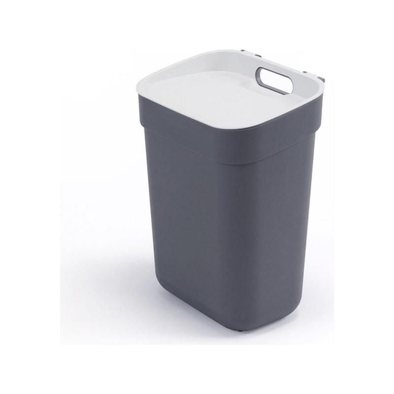 Curver Poubelle Prête à Collecter 10L Gris foncé / Gris clair