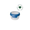 Curver Grand Chef Eco Récipient Alimentaire 0,25 L Rond Transparent/Bleu Foncé