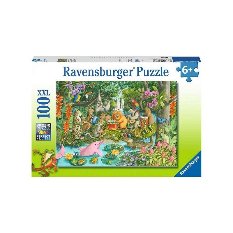Ravensburger Het jungle-orkest puzzel 100 XXL stukjes