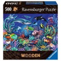 Ravensburger Onder de zee houten puzzel 500 stukjes