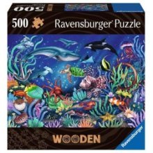 Ravensburger Puzzle en bois Sous la mer 500 pièces