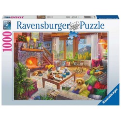 Ravensburger Gezellige hut puzzel 1000 stukjes
