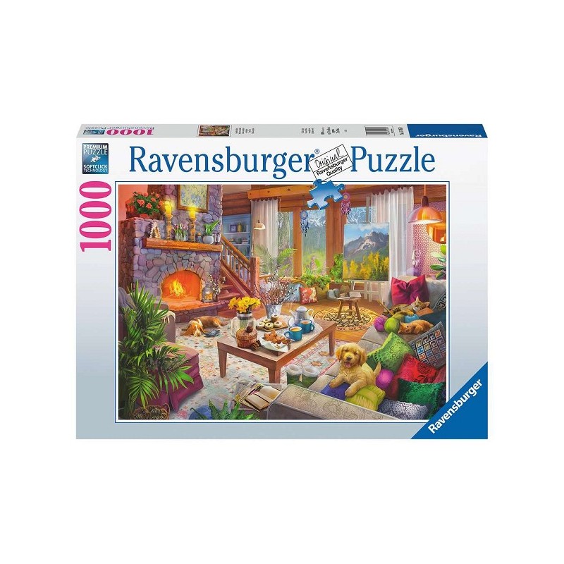 Ravensburger Puzzle Cabane Cosy 1000 pièces