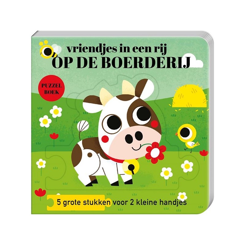 Livre de puzzles Amis à la suite - À la ferme