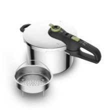 Tefal Secure 5 Trendy autocuiseur 6 litres avec panier vapeur