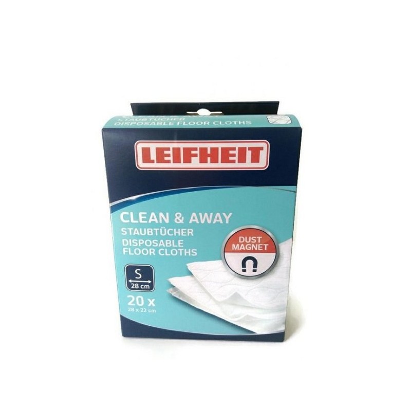 Leifheit Clean & away stofdoek 28x22cm 20 stuks