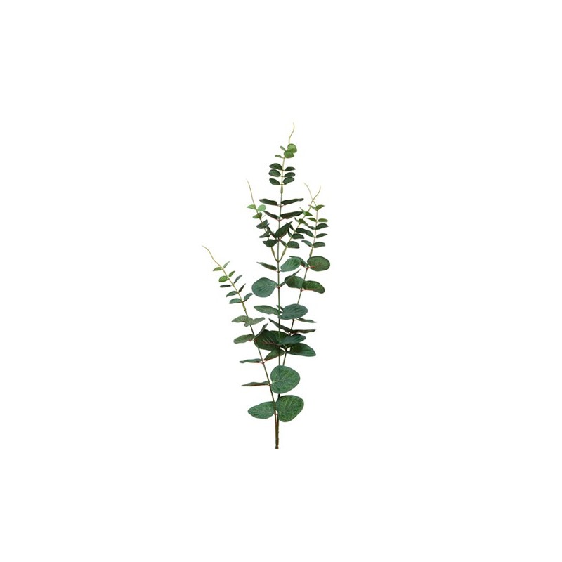 Decoris Fleur Artificielle Eucalyptus H78cm Vert