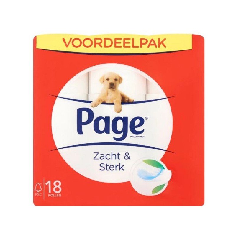 Page Toiletpapier 18 rollen