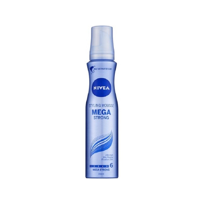 Nivea Mousse Coiffante Mega Strong Nr6 150ml