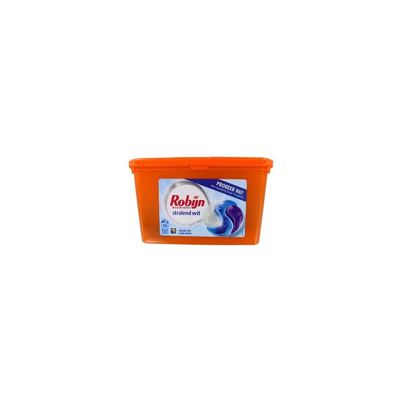 Ruby Wash Capsules 3-en-1 Radiant blanc 10 pièces