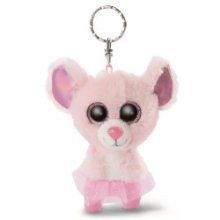 NICI Glubschis sleutelhanger Balerina Muis Yammy 9cm