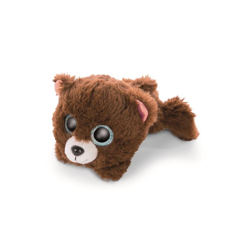 NICI Glubschis peluche ours couché M. Câlin 15cm