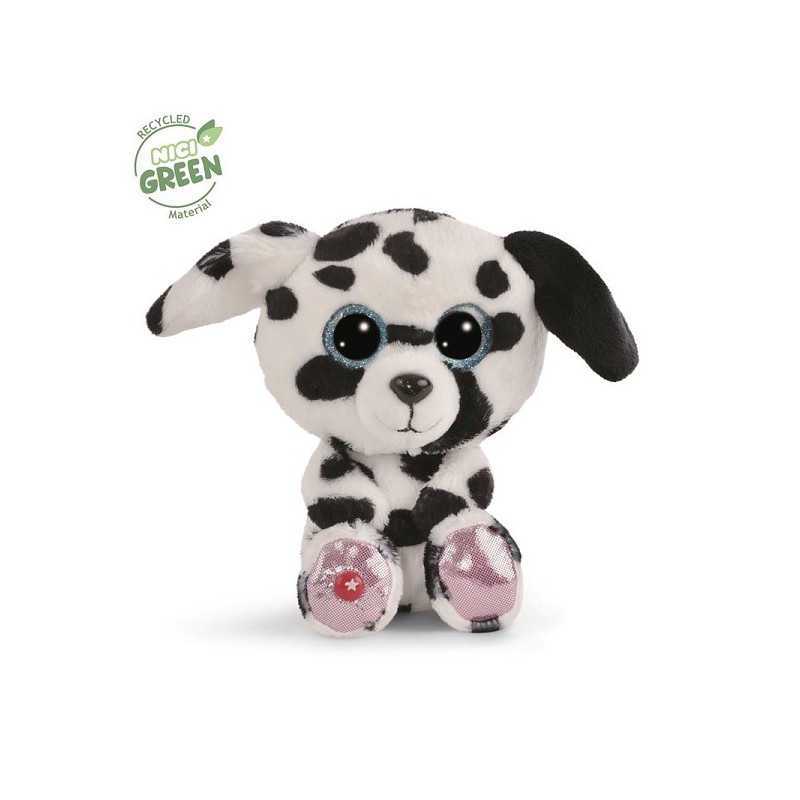 NICI Glubschis knuffel Dalmatiër Dottino 15cm Green collectie