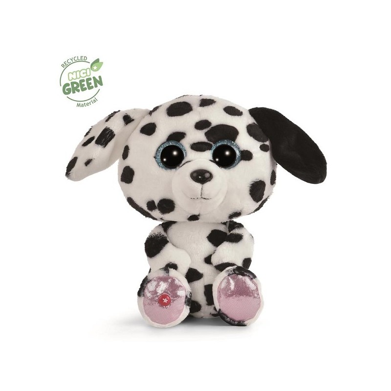 NICI Glubschis knuffel Dalmatiër Dottino 25cm Green collectie