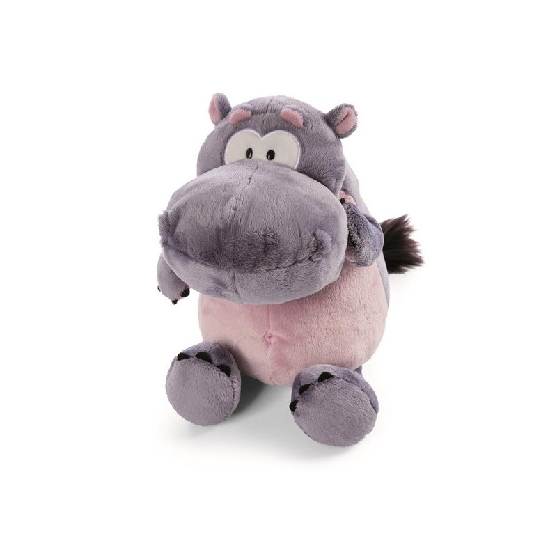 NICI peluche Wild Friends hippopotame DJ Nilbert 35cm collection Vert