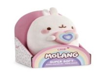 NICI knuffel Molang 16cm rainbow heart