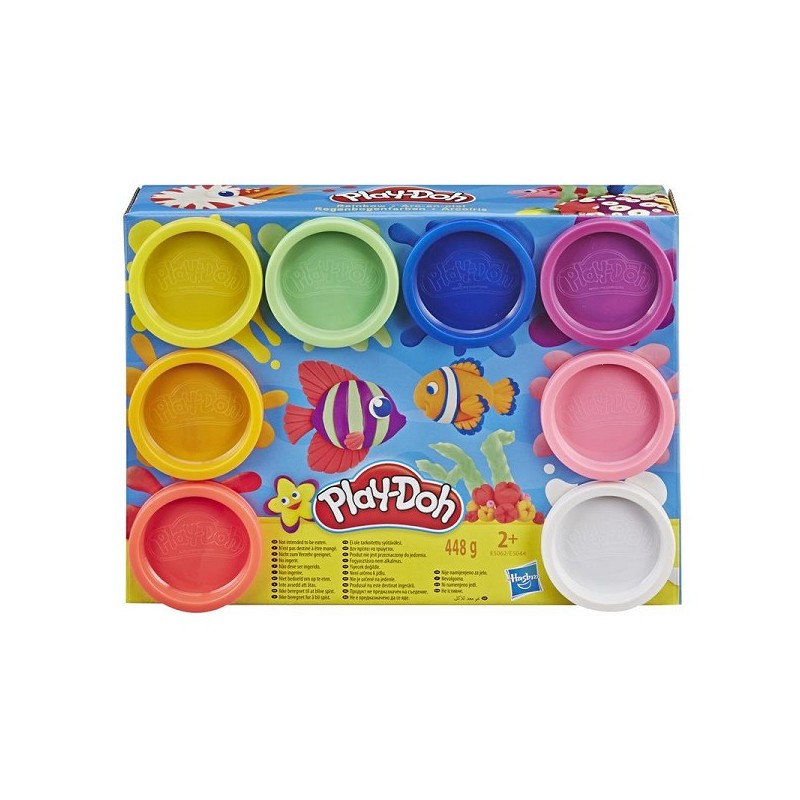 Hasbro Play-Doh arc-en-ciel, paquet de 8