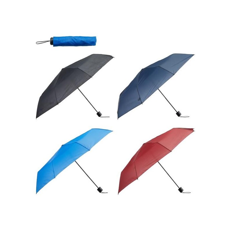 Parapluie mini 4 couleurs 57 cm x dia97 cm