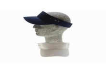 Pare-soleil avec Velcro bleu ou blanc