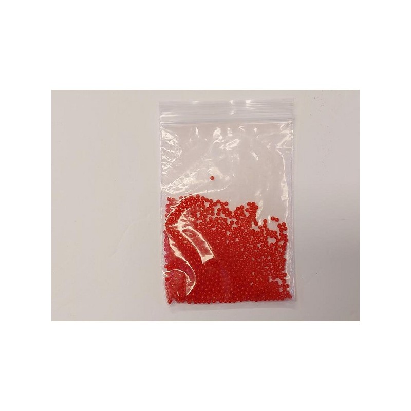 HBX natural living Perles d'eau déco rouge sachet de 15gr