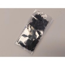 HBX natural living Deco Waterparels zwart zakje a 15gr