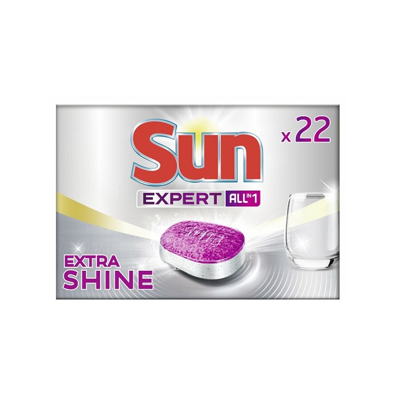 Sun Vaatwas tabletten 22st All-in-1 Extra Shine