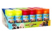 Haarspray fluor verkrijgbaar in 5 verschillende fluor kleuren 125ml