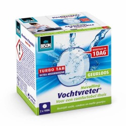 Bison Absorbeur d'Humidité Turbo Tab Neutre 100gr