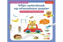 Deltas Mijn oefenboek op afwasbaar papier Eerste schrijfspelletjes (4-5 j.)