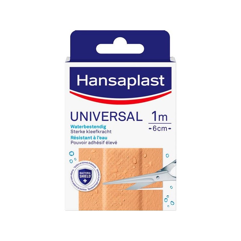 Pansements Hansaplast 1mx6cm Universels Etanches