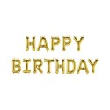 Paperdreams Guirlande de lettres en ballons aluminium - Joyeux anniversaire