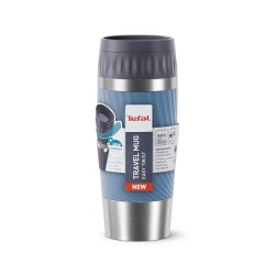 Tefal Travel Mug Easy Twist isoleerbeker blauw 360ml