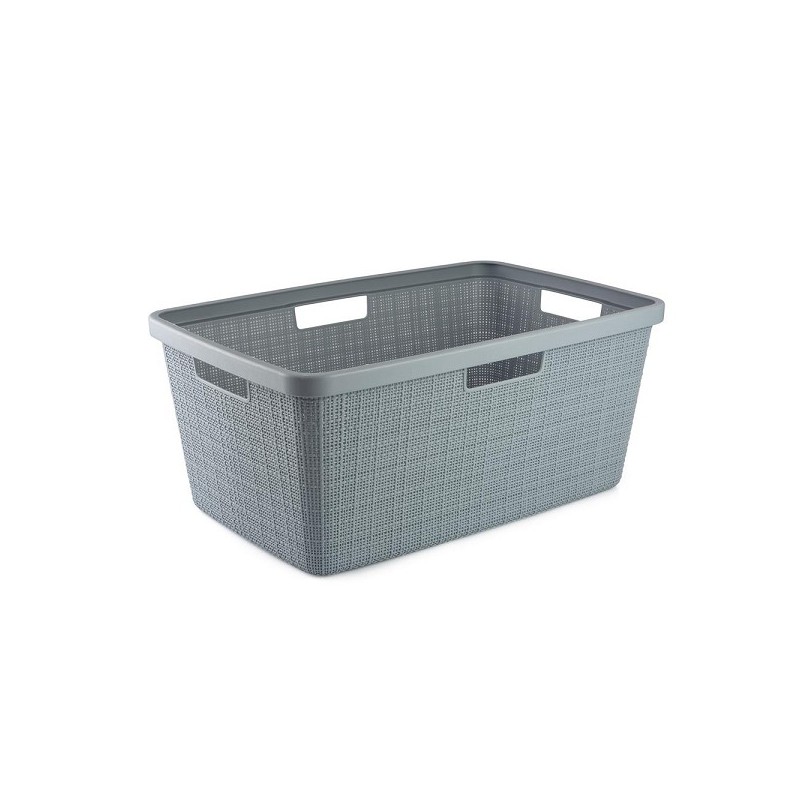 Curver Jute wasmand 46L Smokey Grey