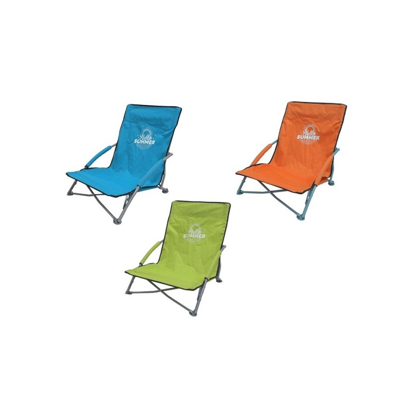 Chaise de plage pliable dans un sac de transport 57x52x65cm